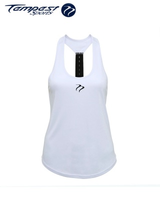 Tempest Women's performance strap back vest - White